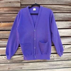 Vintage 80s cardigan sweater